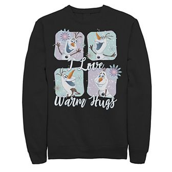 Disney's Frozen Olaf Men's Love Warm Hugs Sweatshirt