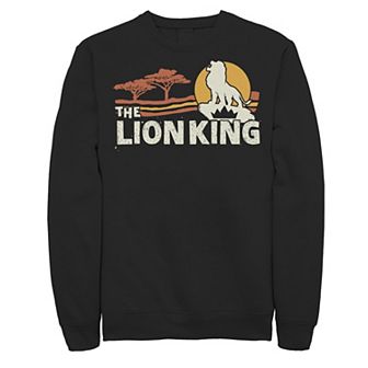 Disney's The Lion King Live Action Men's Savannah Sunset Sweatshirt