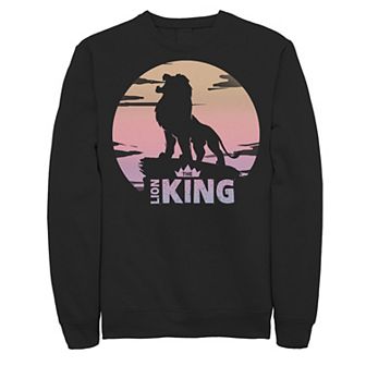 Disney's The Lion King Live Action Men's Sunset Pride Rock Sweatshirt
