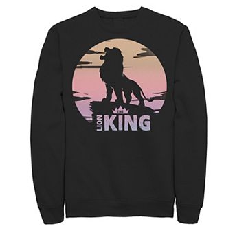 Disney's The Lion King Live Action Men's Sunset Pride Rock Sweatshirt