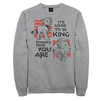 Disney's The Lion King Men's Live Action Quotes Sweatshirt