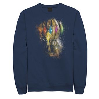 Men's Marvel Avengers Endgame Gauntlet Painting Sweatshirt