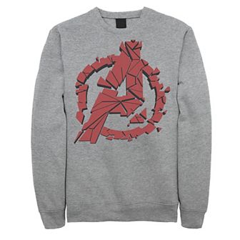 Men's Marvel Avengers Endgame Shattered Logo Sweatshirt
