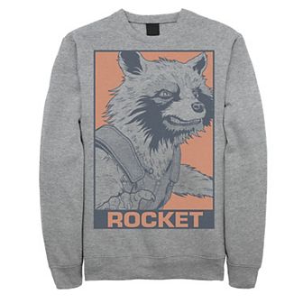 Men's Marvel Avengers Endgame Rocket Pop Art Sweatshirt