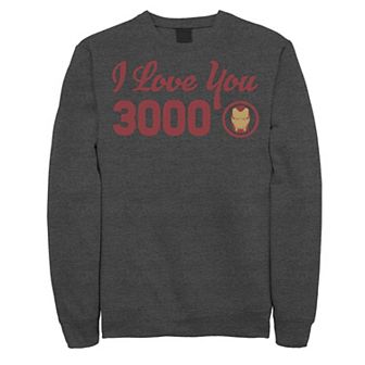 Men's Marvel Iron Man I Love You 3000 Sweatshirt
