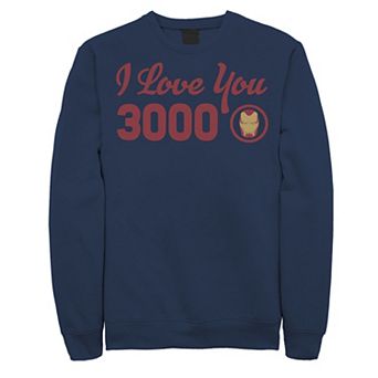 Men's Marvel Iron Man I Love You 3000 Sweatshirt