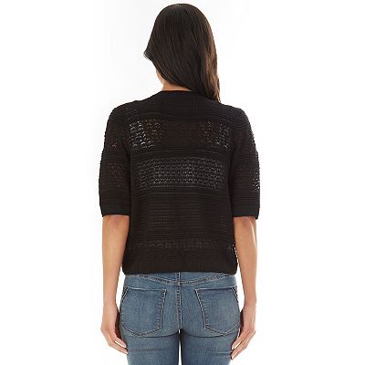Women s Apt. 9 Pointelle Sweater Shrug