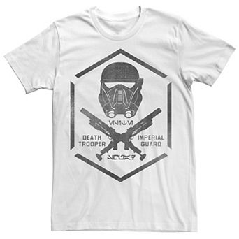 Men's Star Wars Death Trooper Badge Graphic Tee