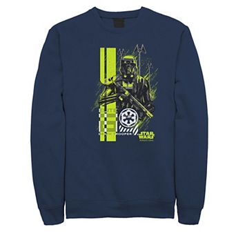 Men's Star Wars Rogue One Death Trooper In Arms Fleece