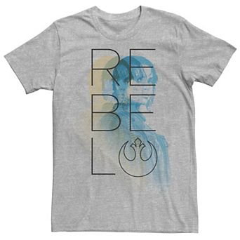 Men's Star Wars Rogue One Jyn Erso Rebel Repeater Tee