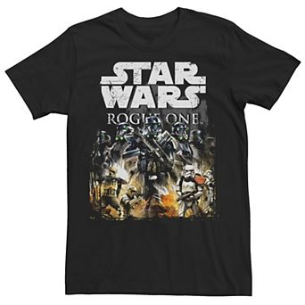 Men's Star Wars Rogue One Troops Of Death Fire Tee