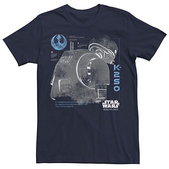 Men's Star Wars Rogue One K-2SO Specs Tee