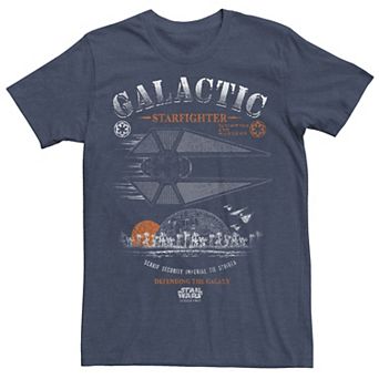 Men's Star Wars Rogue One Galactic Starfighter Death Star Tee