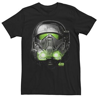 Men's Star Wars Rogue One Death Trooper Helmet Tee