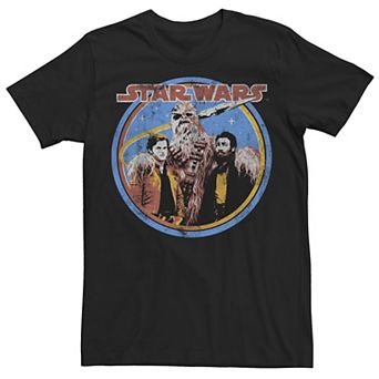 Men's Star Wars Han Solo Movie Smugglers Retro Tee