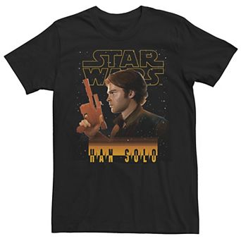 Men's Star Wars Han Solo Movie Hero Side View Tee