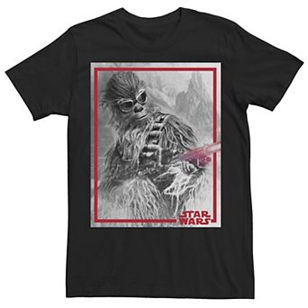 Men's Star Wars Han Solo Movie Chewie Firing Back Tee