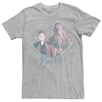 Men's Star Wars Han Solo Movie Chewie Duo Besties Tee