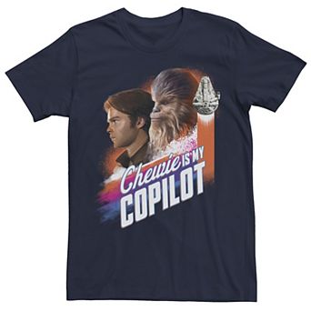 Men's Star Wars Han Solo Movie Copilot Color Pop Tee