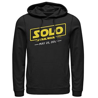 Men's Star Wars Solo Movie Logo and Date Hoodie