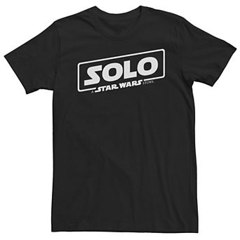 Men's Star Wars Han Solo Movie Simple Logo Tee