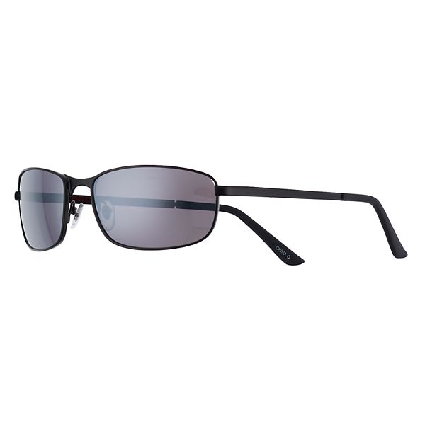 Men's Dockers® Matte Black Single Bridge Sunglasses