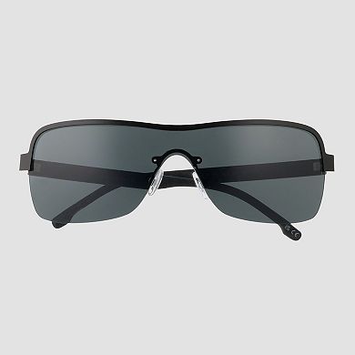 Men's Dockers® Matte Black Single Bridge Sunglasses