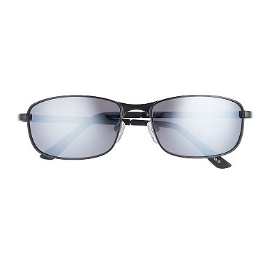 Men's Dockers® Matte Black Single Bridge Sunglasses