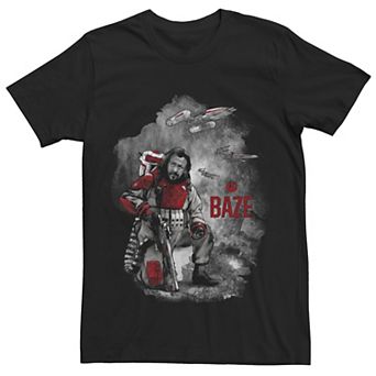 Men's Star Wars Rogue One Baze Repeater Cannon Tee