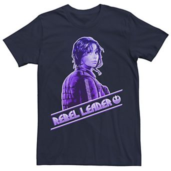 Men's Star Wars Rogue One Jyn Rebel Leader Tee