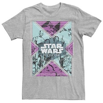 Men's Star Wars Rogue One Neon Group X Tee
