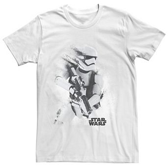 Men's Star Wars The Force Awakens Splatter Stormtrooper Tee