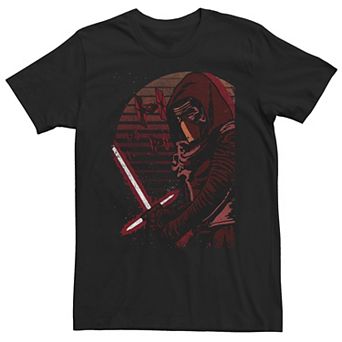 Men's Star Wars Kylo Ren TIE Fighter Portrait Graphic Tee