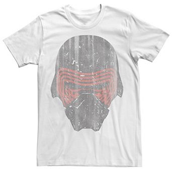 Men's Star Wars Kylo Ren Mask Distressed Graphic Tee
