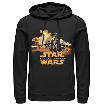 Men's Star Wars The Force Awakens Captain Phasma Fire Hoodie