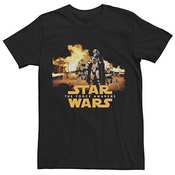 Men's Star Wars The Force Awakens Captain Phasma Portrait Graphic Tee