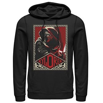 Men's Star Wars Kylo Ren Portrait Poster Hoodie