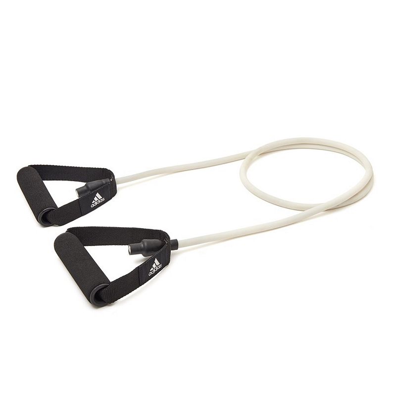 adidas Resistance Bands, White, FITS MOST