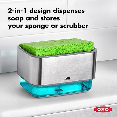 OXO Good Grips Soap Dispensing Sponge Holder