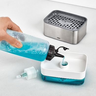 OXO Good Grips Soap Dispensing Sponge Holder