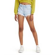 Levi's® 501® High Rise Stretch Short - Women's Shorts in Whiteboard