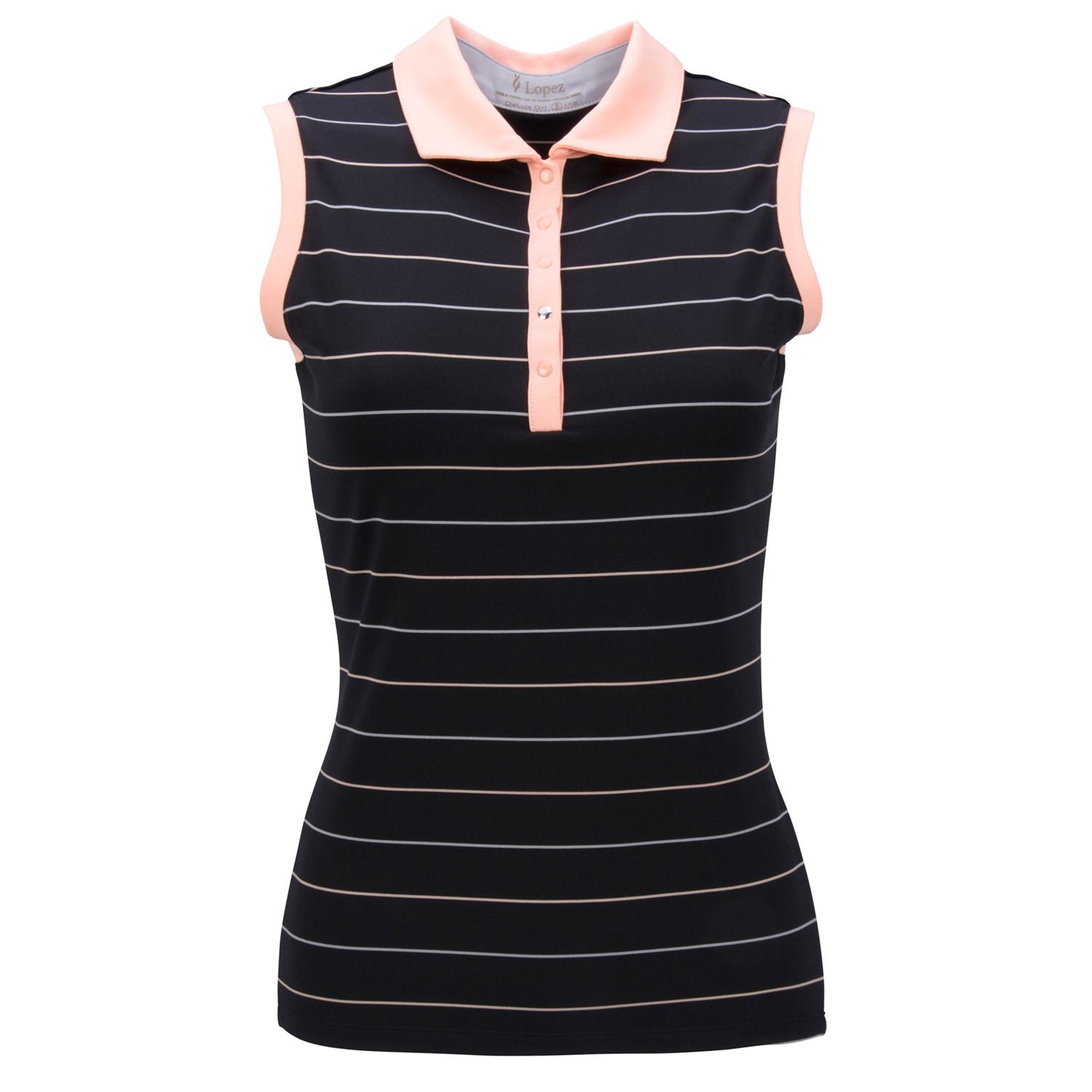 plus size sleeveless polo shirts