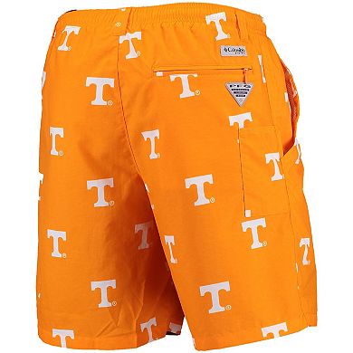 Men's Columbia PFG Tenn Orange Tennessee Volunteers Backcast II 8-in. Omni-Shade Hybrid Shorts