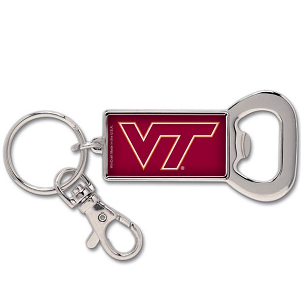 Virginia Tech Hokie Logo Keychain