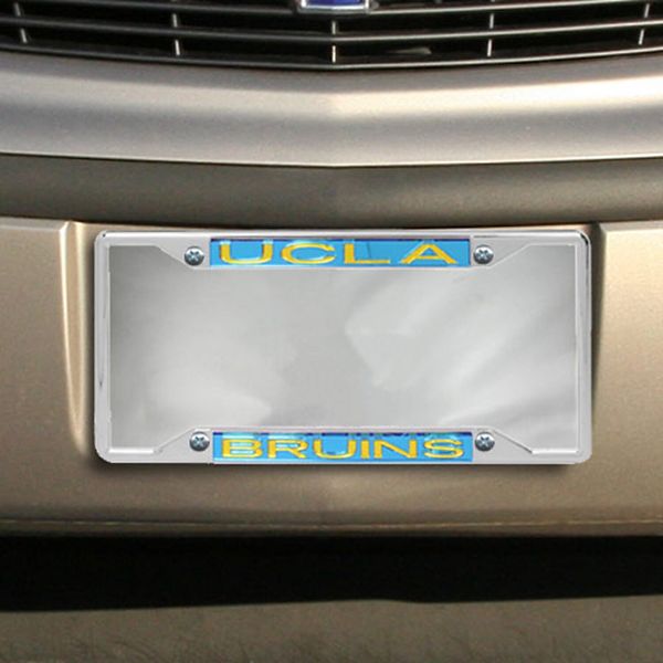 UCLA Bruins Acrylic Inlay Chrome License Plate Frame