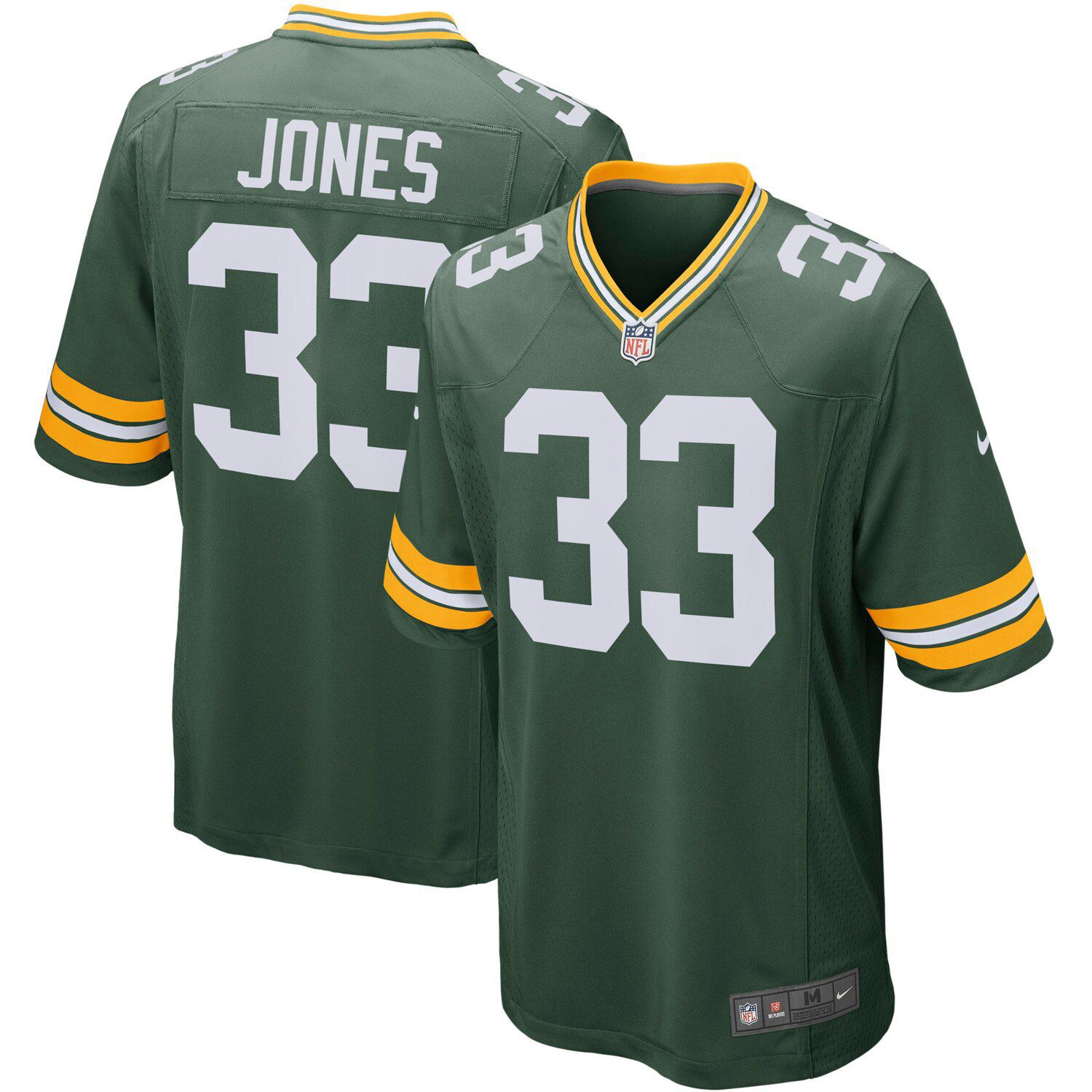 green bay packers aaron jones jersey