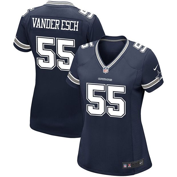 Women's Nike Leighton Vander Esch Navy Dallas Cowboys Game Jersey