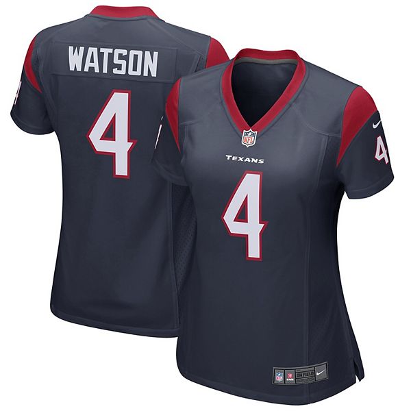 Men's Nike Deshaun Watson Navy Houston Texans Therma Long Sleeve