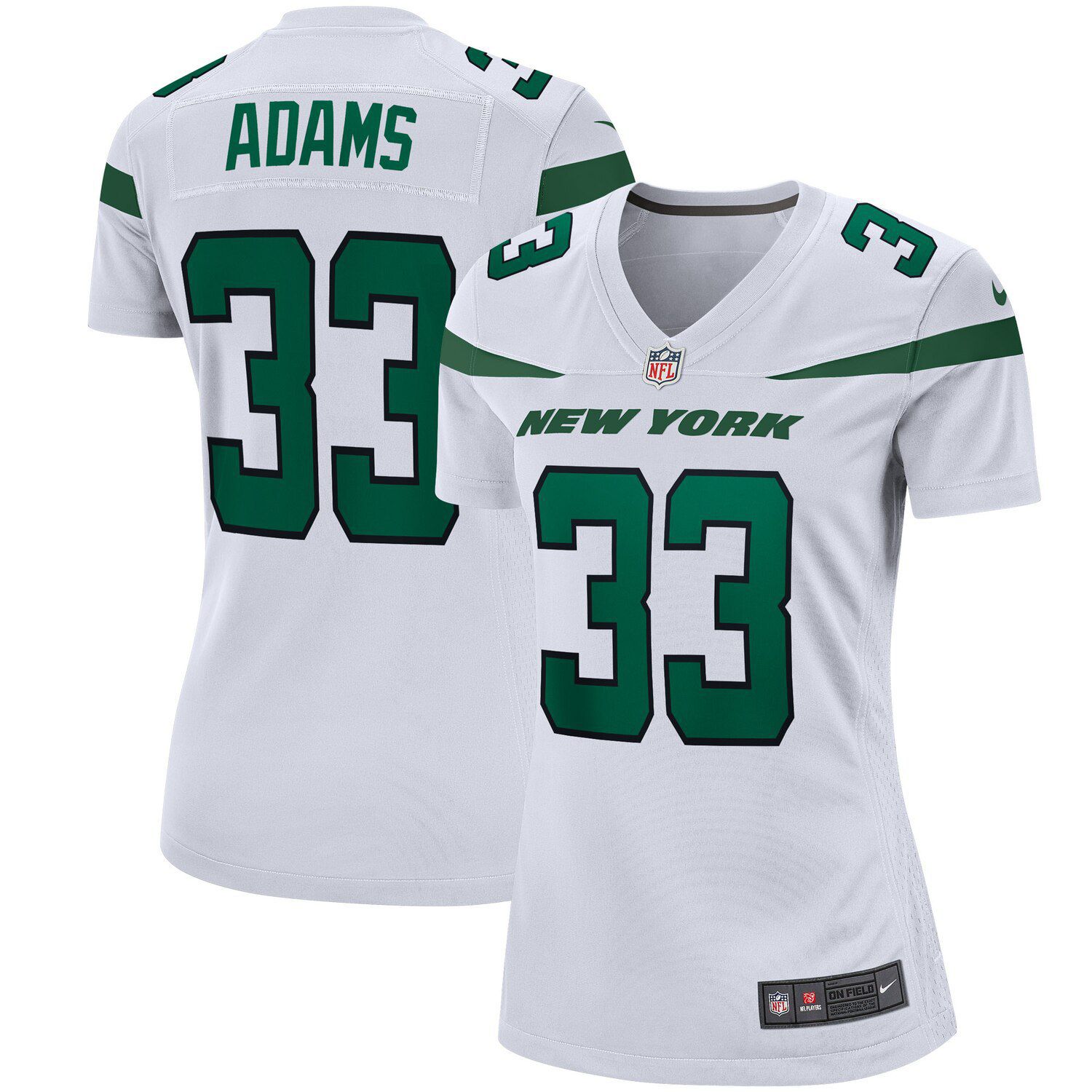 adams jets jersey