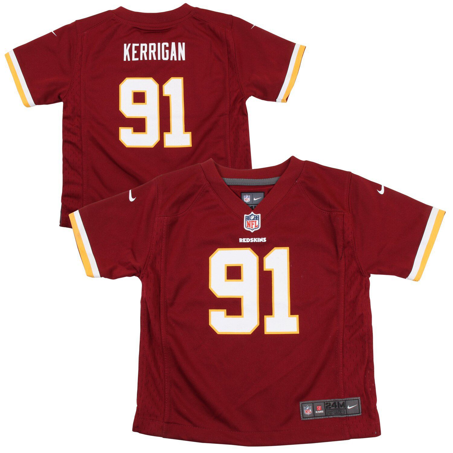 washington redskins jersey colors